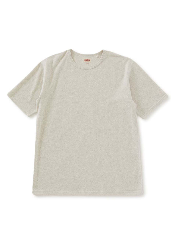 ストレッチフライス コンフォータブル ショートスリーブ Tシャツ - NATURAL