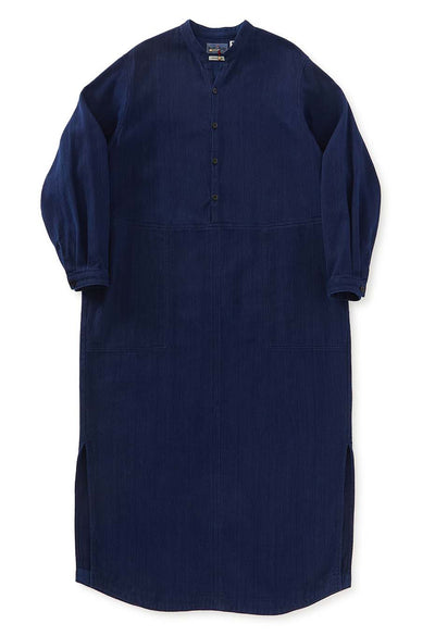 カセゾメサシコ スモックワンピース - INDIGO