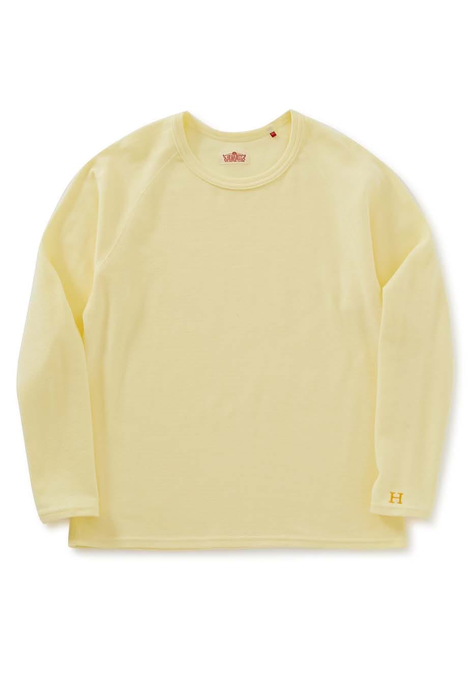 ストレッチフライス リラックスフィット LS Tシャツ ウィメンズ - LT YELLOW
