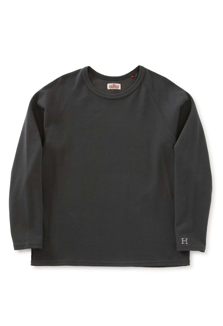ストレッチフライス リラックスフィット LS Tシャツ ウィメンズ - CHARCOAL