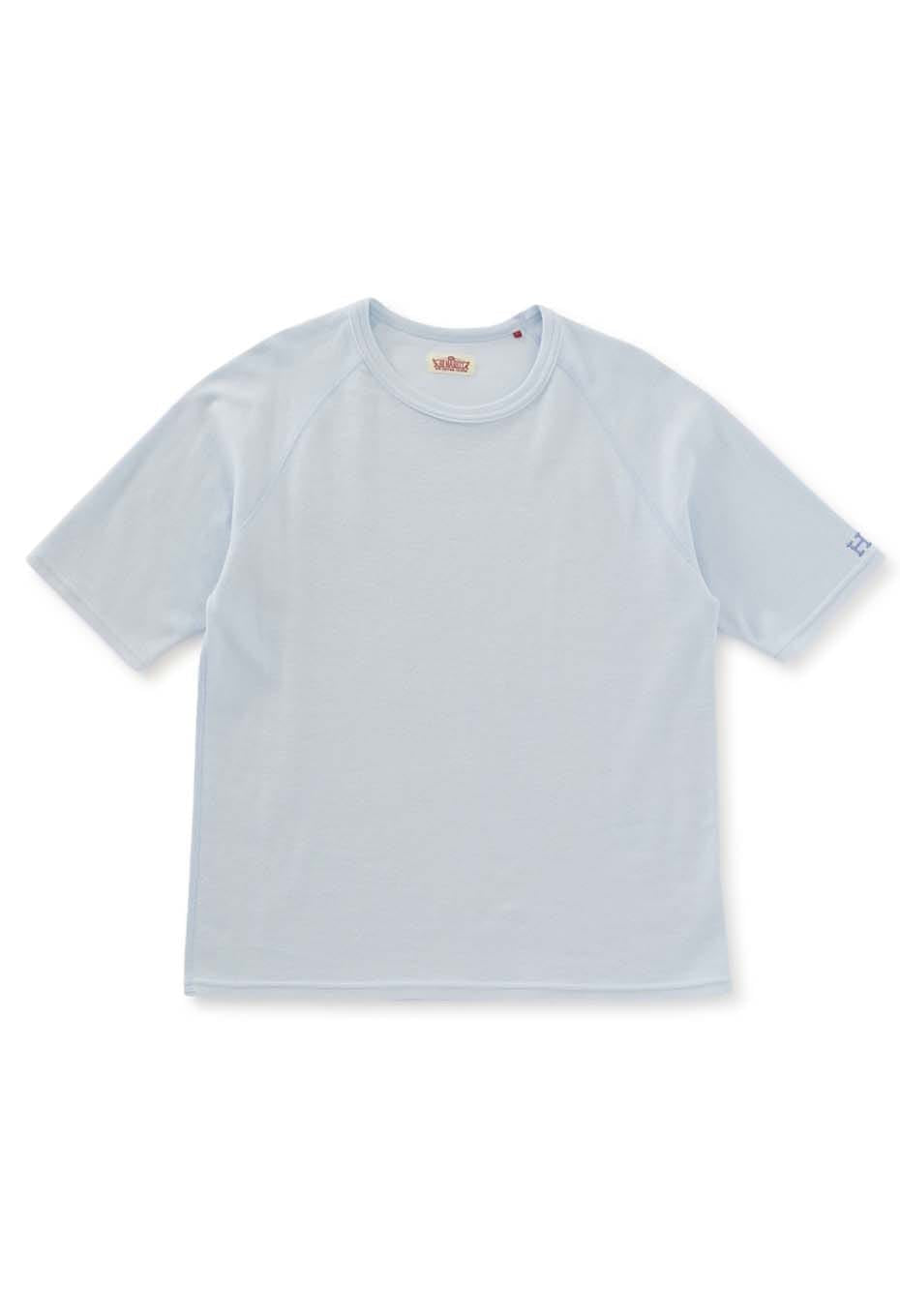 Stretch Fraise Relaxed-fit SS T-shirt for women - LIGHT BLUE