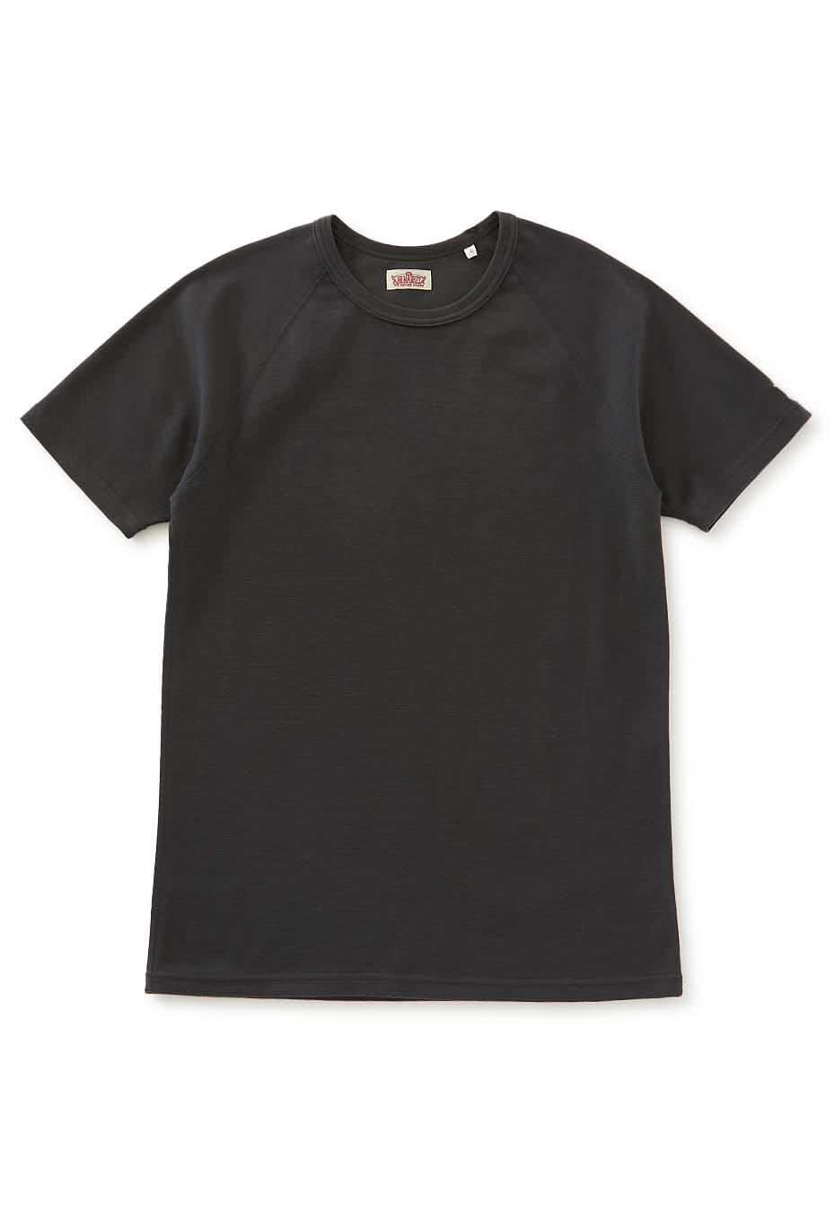 ストレッチフライス ショートスリーブ Tシャツ - CHARCOAL
