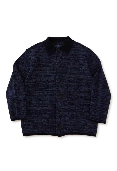 マチアカリ カノコニット カーディガン ウイメンズ - NAVY