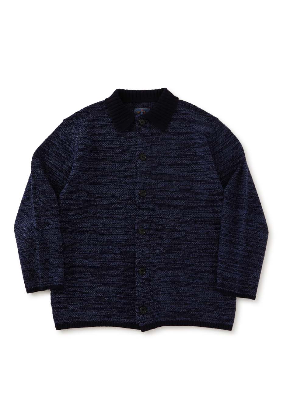 マチアカリ カノコニット カーディガン ウイメンズ - NAVY