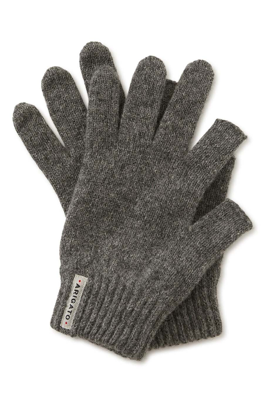 Recycled cashmere ubiquitous gloves - GREY
