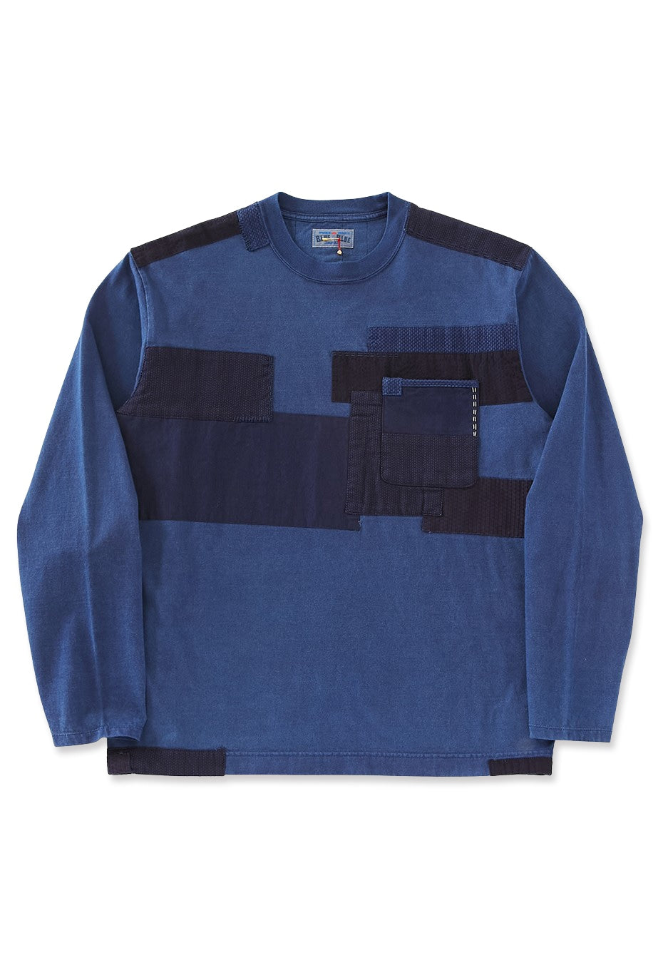 インディゴネンリン ロングスリーブTシャツ - INDIGO