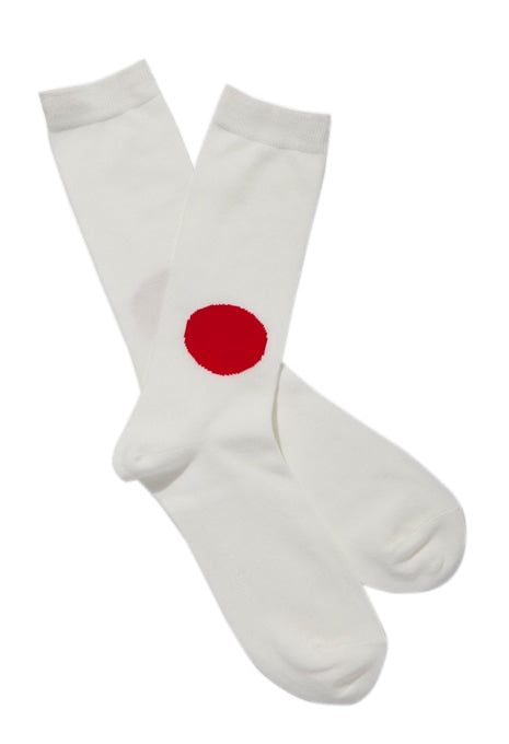 JAPAN FLAG ソックス - NATURAL