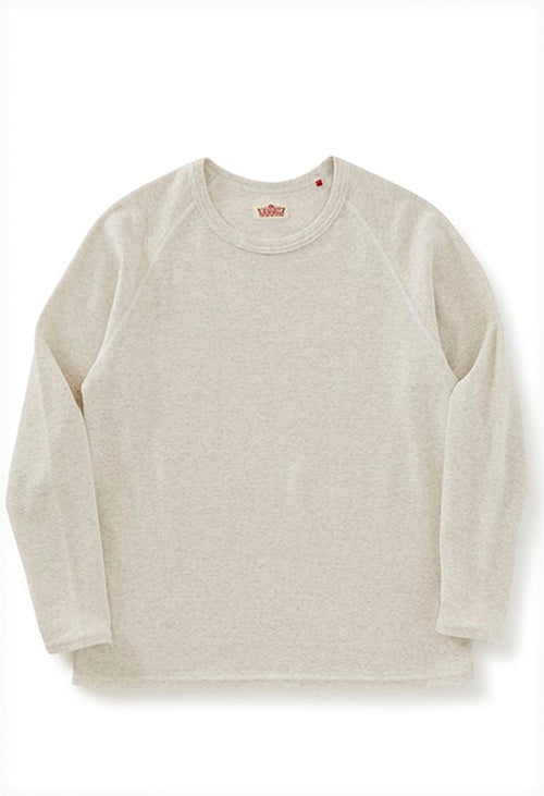 ストレッチフライス リラックスフィット LS Tシャツ ウィメンズ - NATURAL