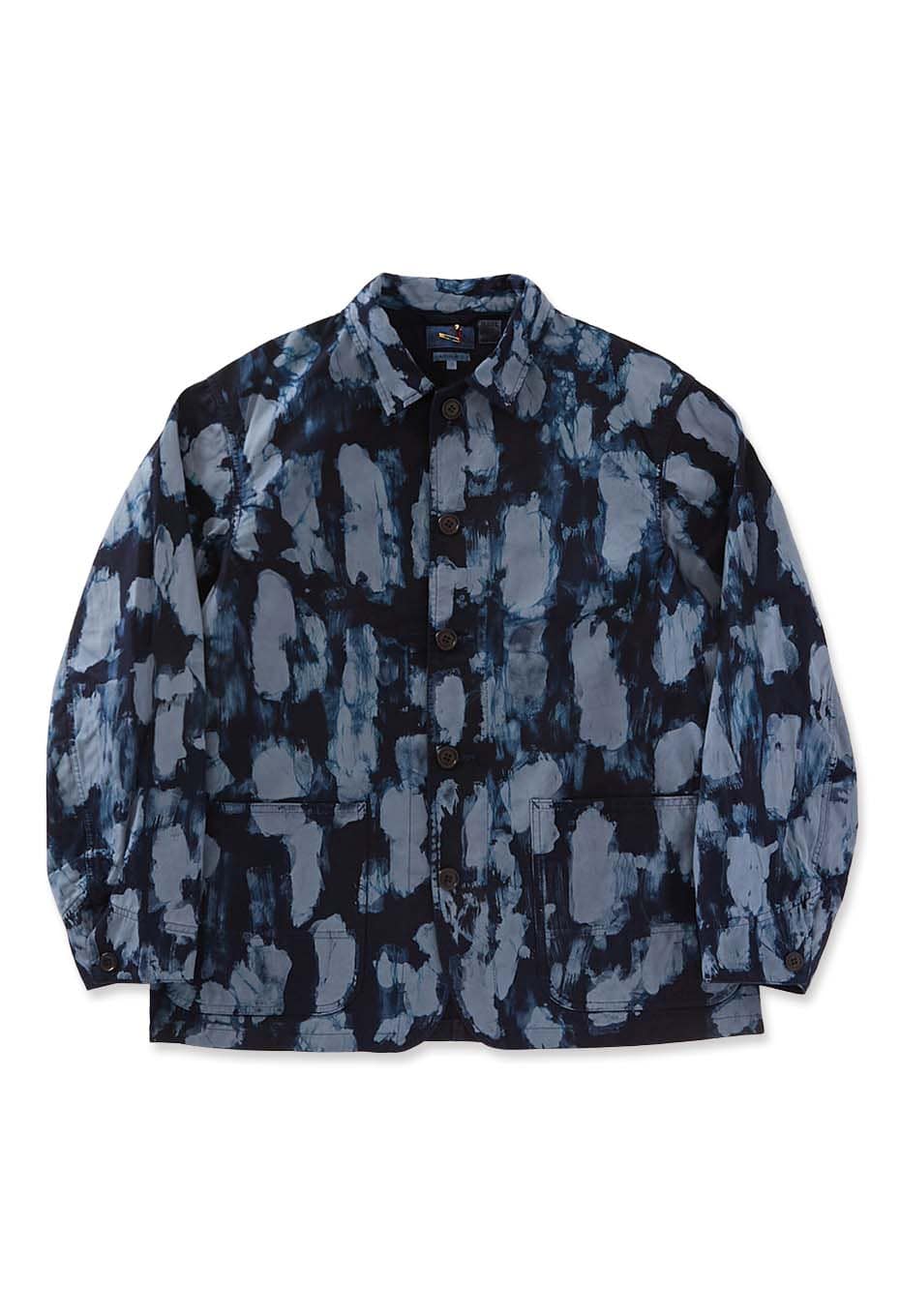 ロウケツシボリ カバーオール - NAVY