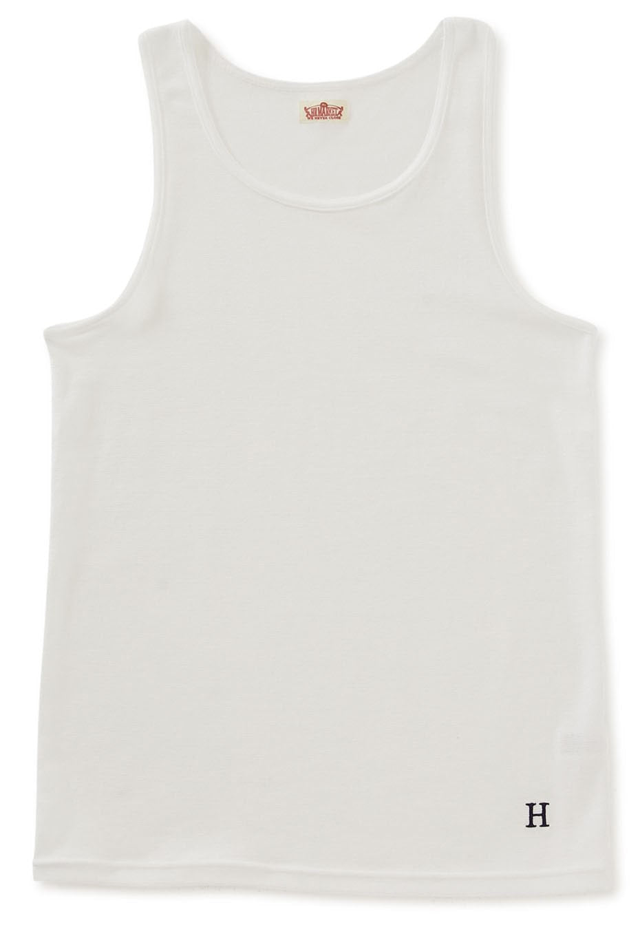 ストレッチフライス タンクトップ - WHITE