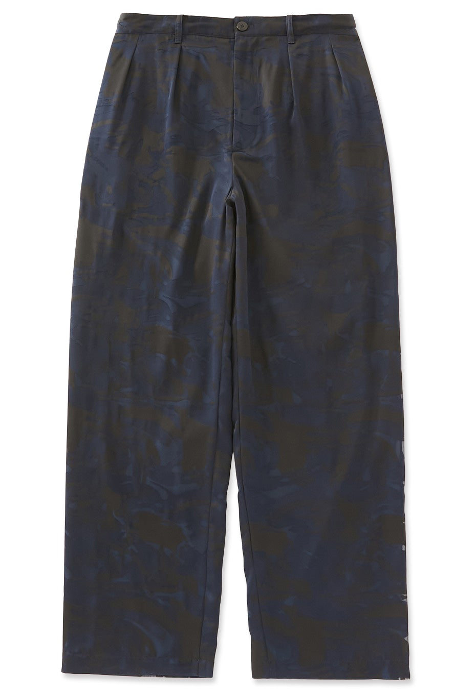 クモスカシモヨウ ドローパンツ - DARK NAVY