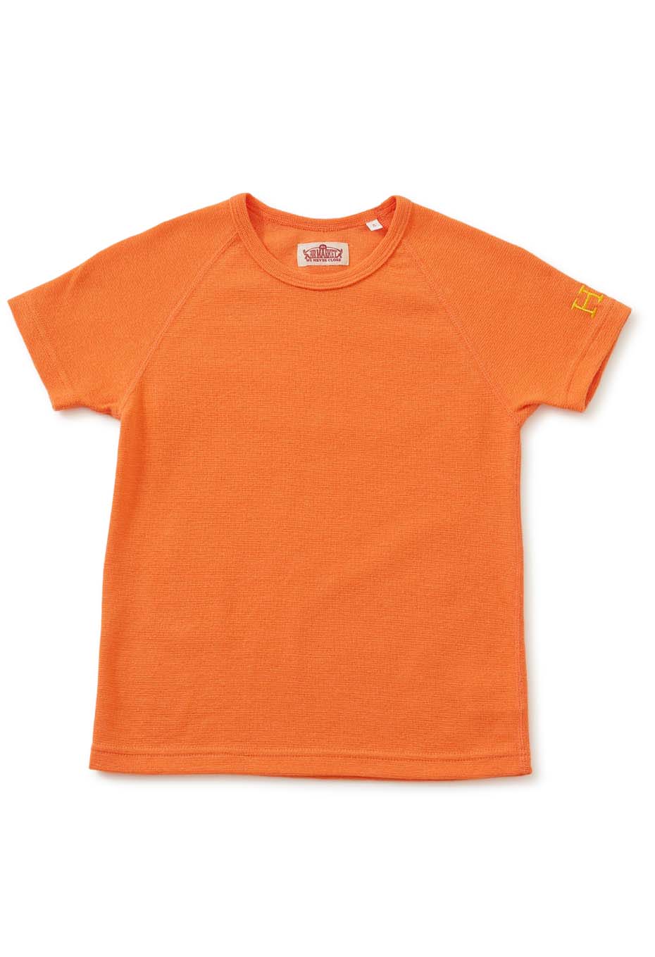 キッズ ストレッチフライス ショートスリーブ Tシャツ - LT ORANGE