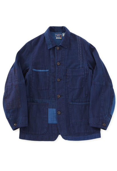 Kasezomesashiko Nerin Coverall | BLUE BLUE JAPAN | SEILIN