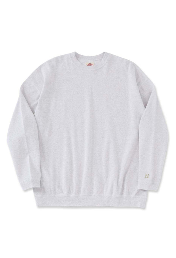ストレッチフライス 9.5oz ヘムリブ ロングスリーブTシャツ - SV GREY