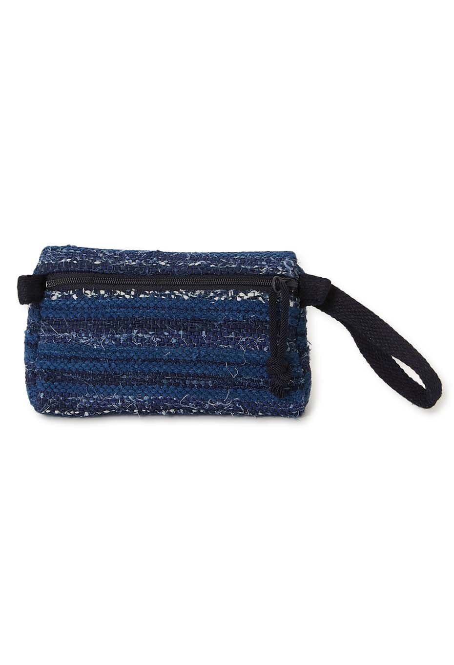 Sakiori mini pouch - INDIGO