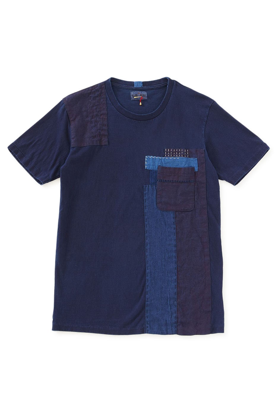 Indigo Tezomenenrin short sleeve T-shirt - INDIGO