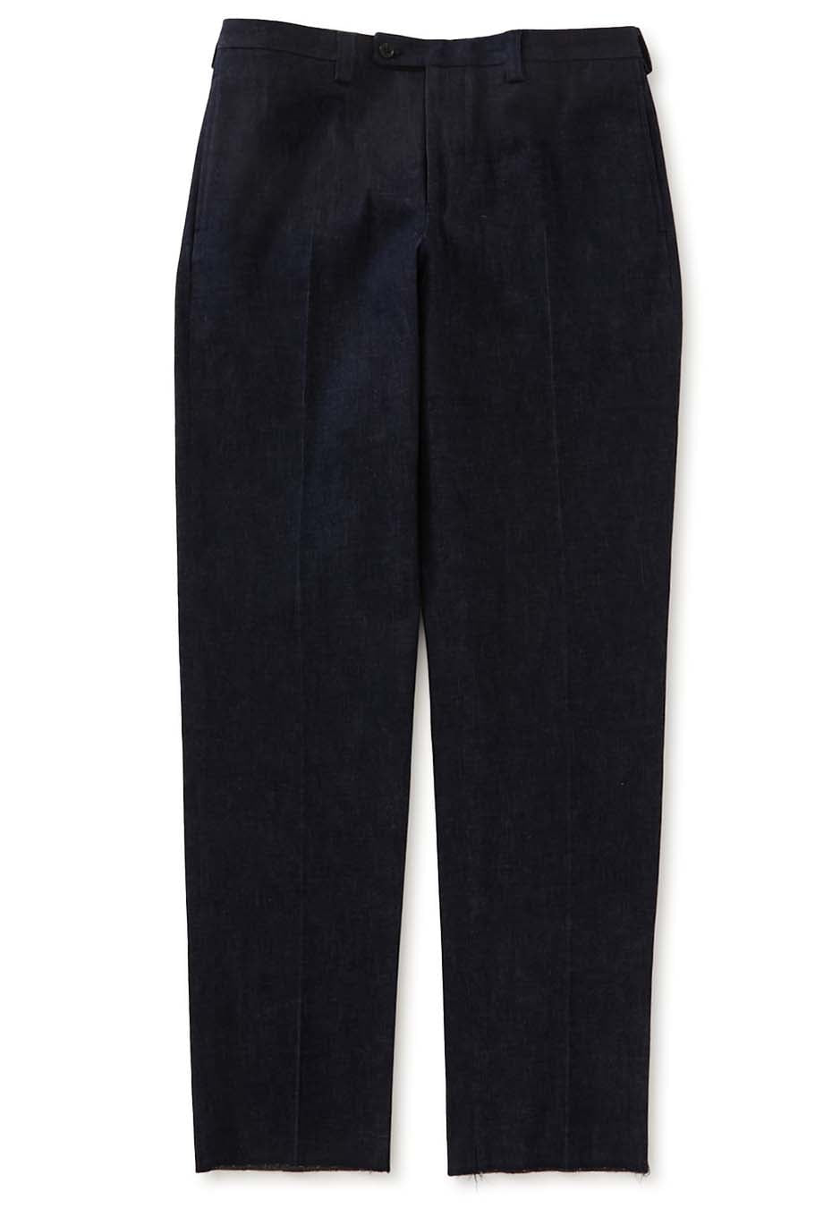 ウォッシュストレッチデニム トラウザーズ - INDIGO