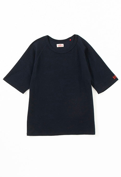 Stretch Fraise Relaxed-fit SS T-shirt for women - DARK NAVY