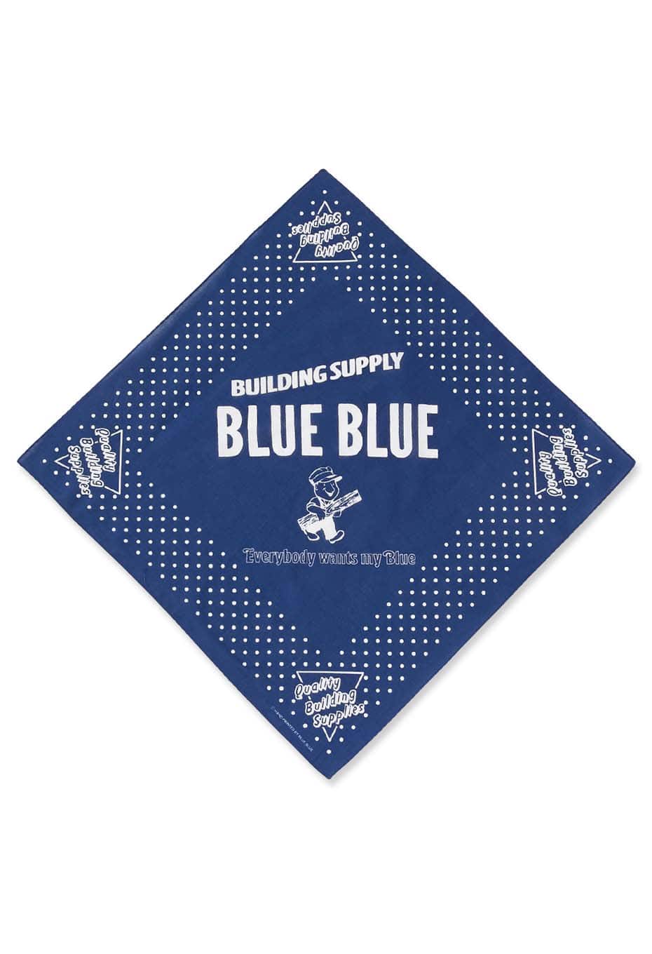 BB BUILDING SUPPLY バンダナ - NAVY