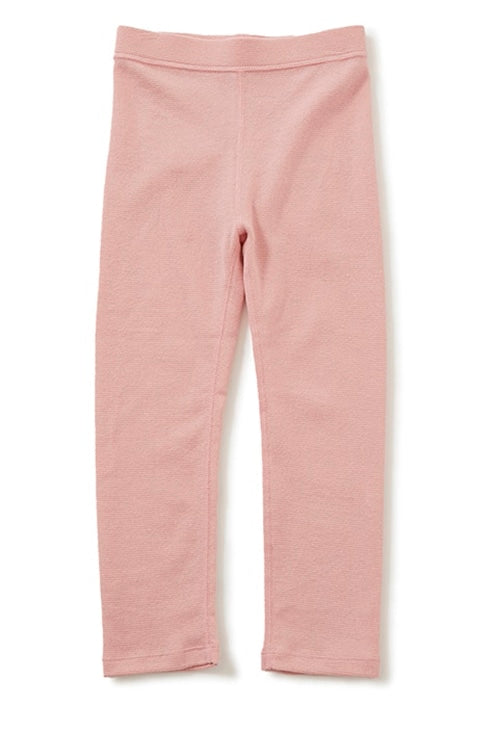 キッズ ストレッチフライス レギンス - PINK