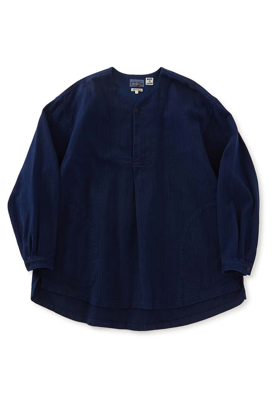 カセゾメサシコ スモックシャツ - INDIGO