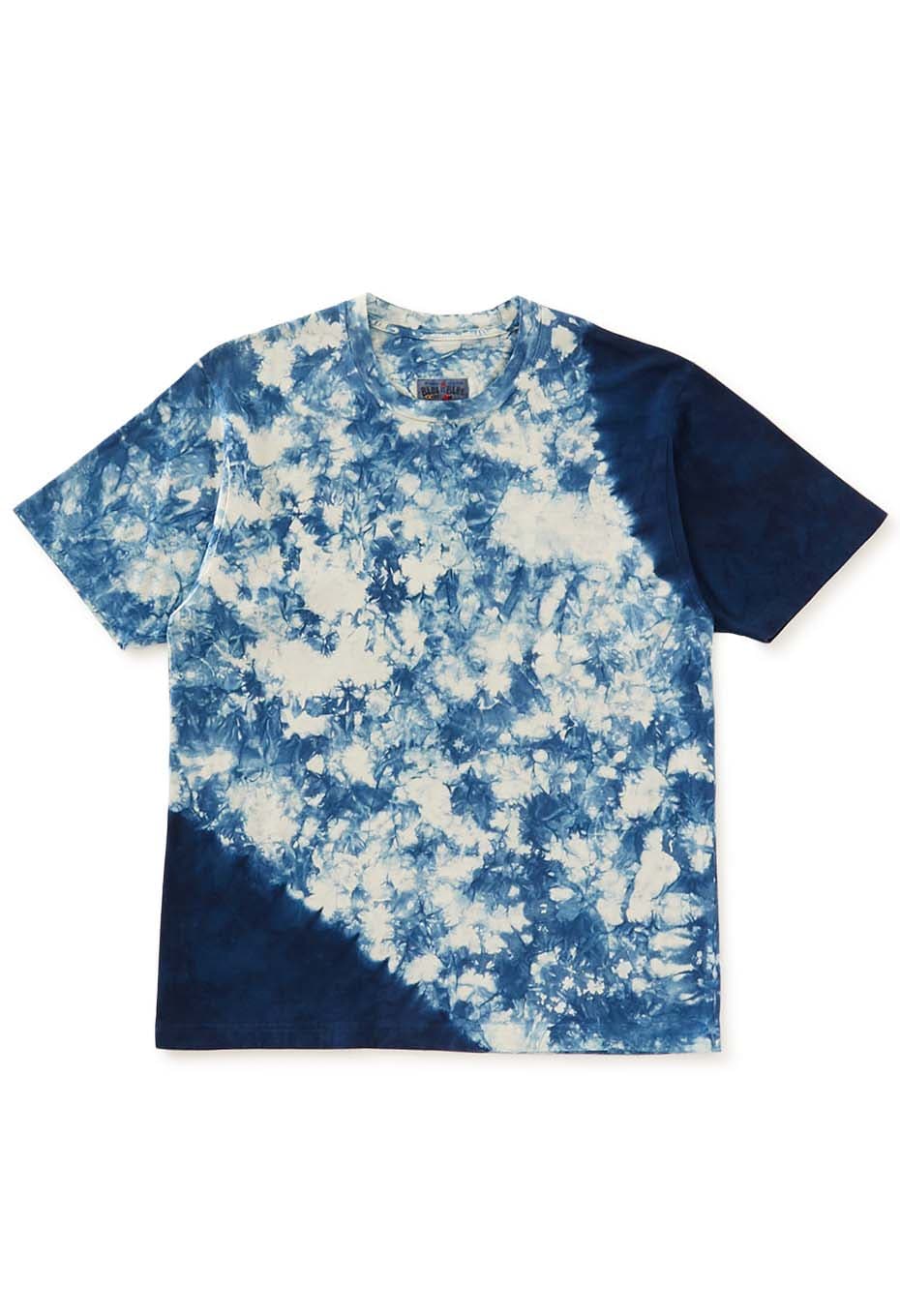 ホンアイ ムラクモシボリ ショートスリーブTシャツ - INDIGO