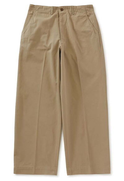 3PLY Chino Military Trousers - KHAKI