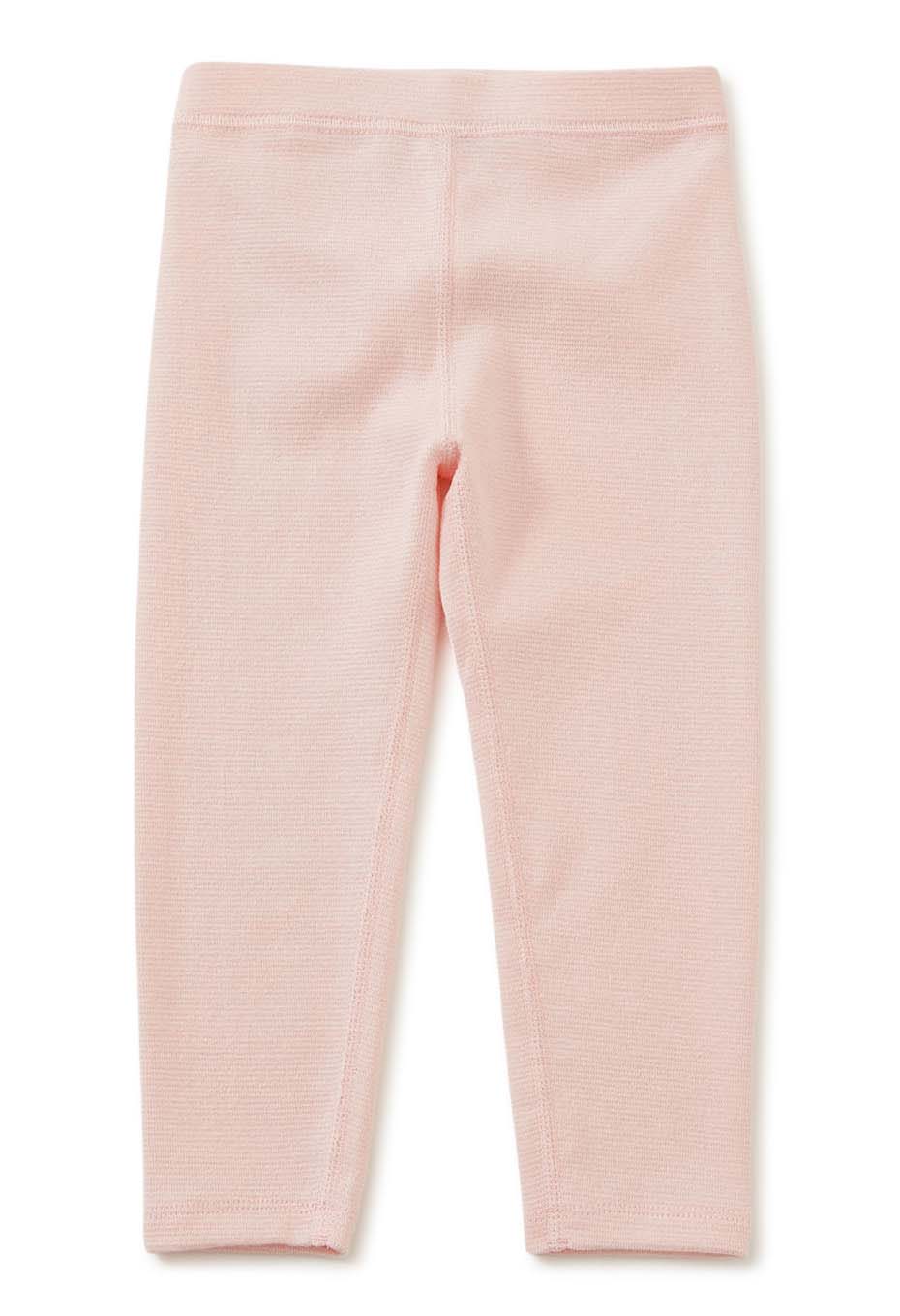 キッズ ストレッチフライス レギンス - BABY PINK