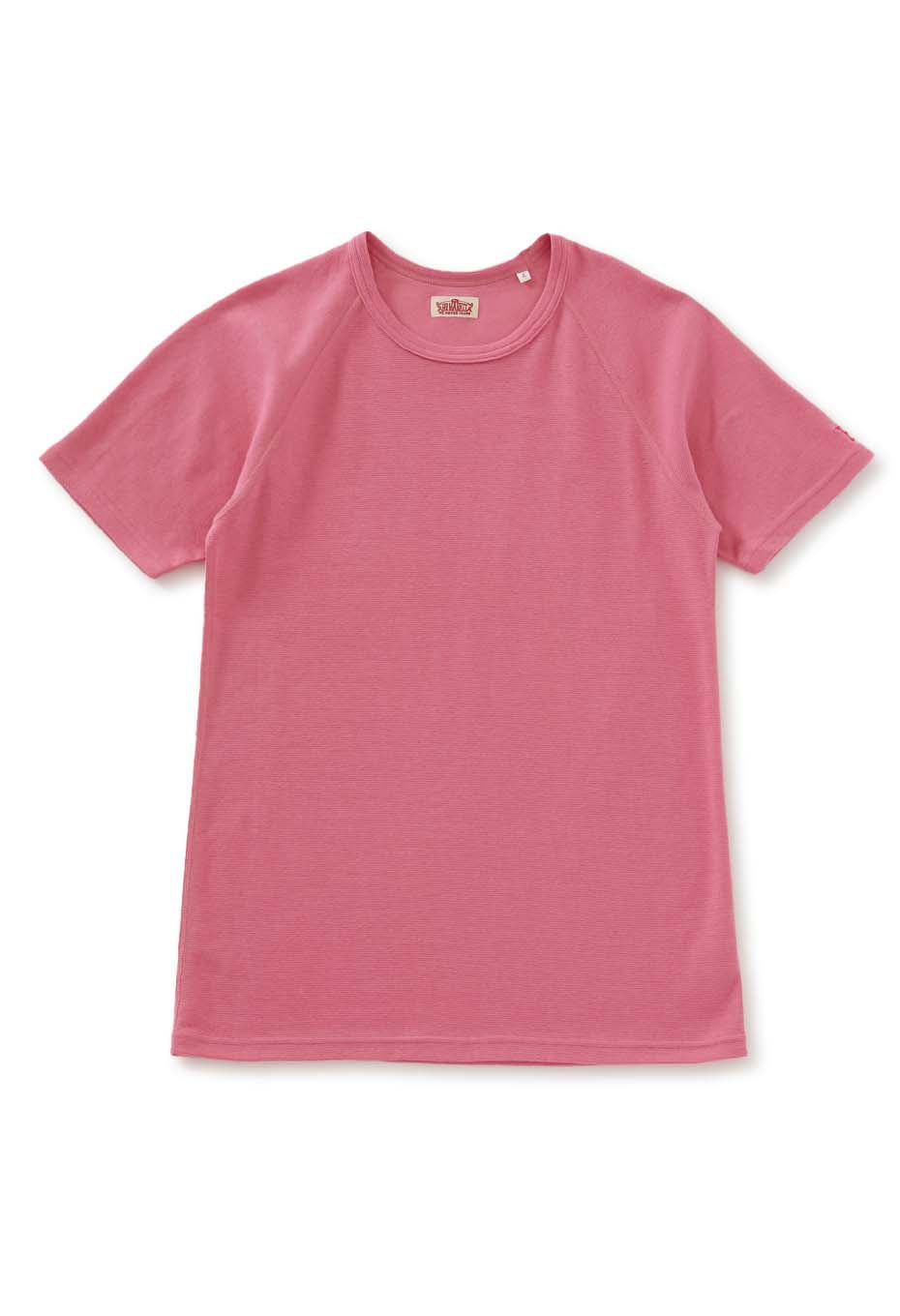 ストレッチフライス ショートスリーブ Tシャツ - ROSE
