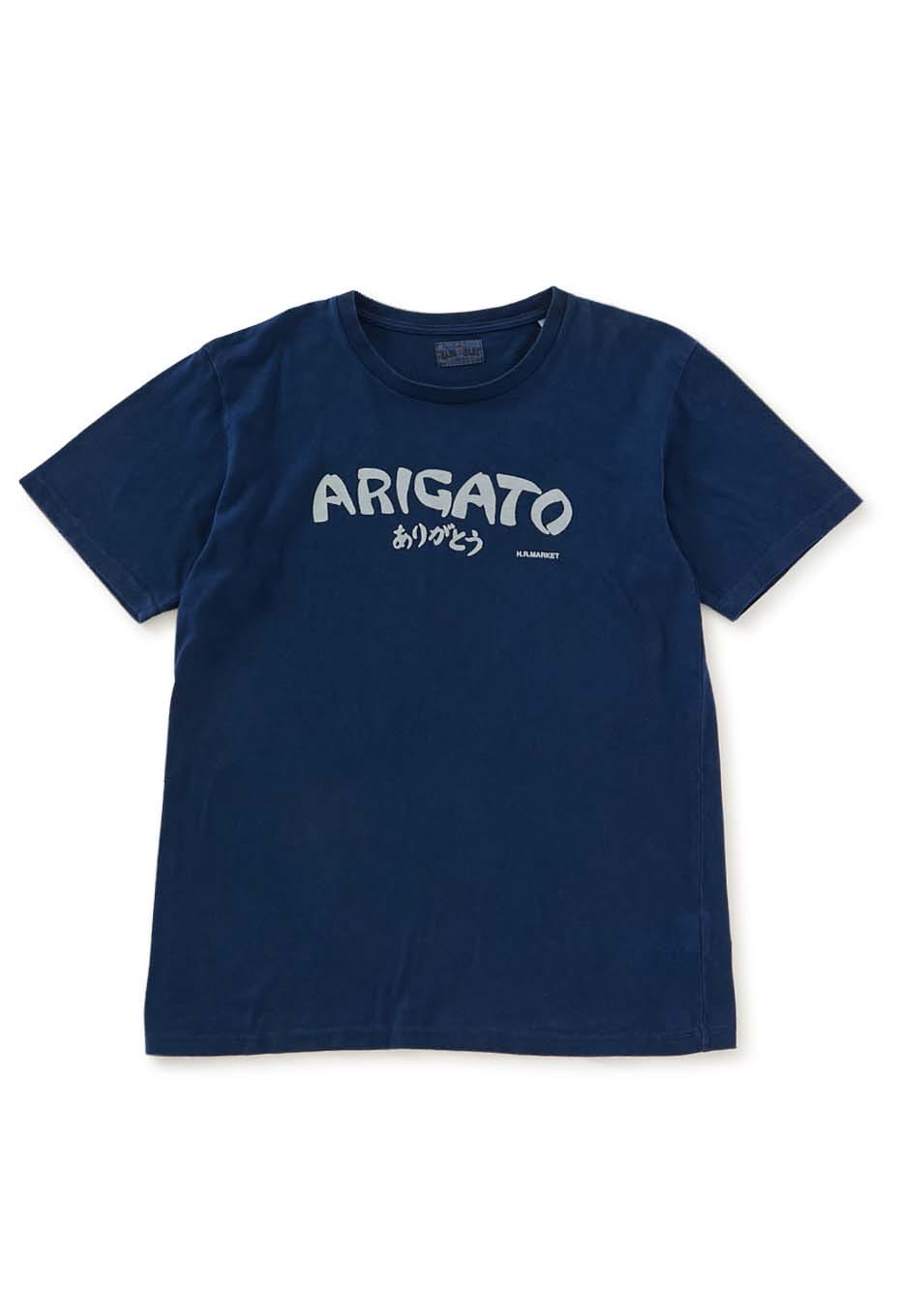 ARIGATO バッセン インディゴ Ｔシャツ - INDIGO