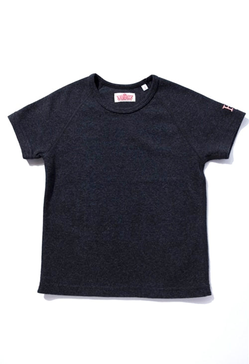 キッズ ストレッチフライス ショートスリーブ Tシャツ - DARK GREY