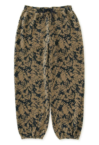 Urake print easy pants - OLIVE