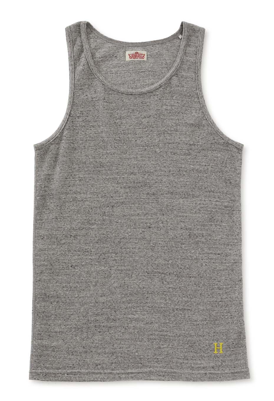 ストレッチフライス タンクトップ - GREY