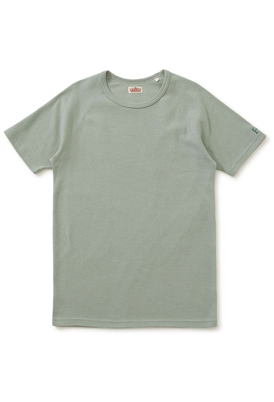 ストレッチフライス ショートスリーブ Tシャツ - SAGE GREEN
