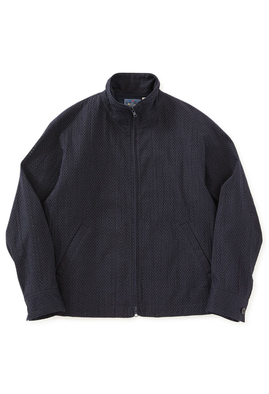 Meyer lace zip-up jacket - DARK NAVY