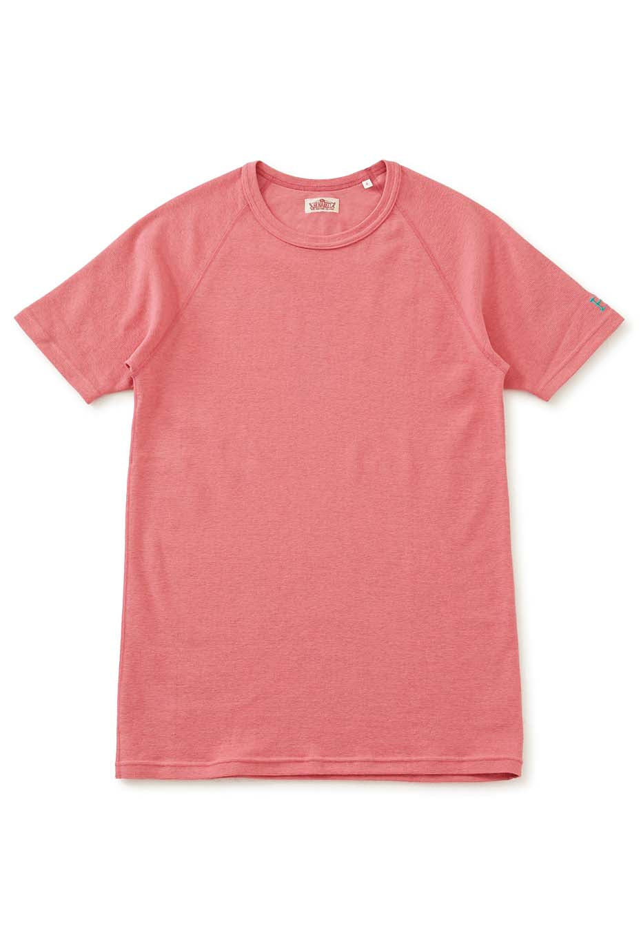 ストレッチフライス ショートスリーブ Tシャツ - WINE