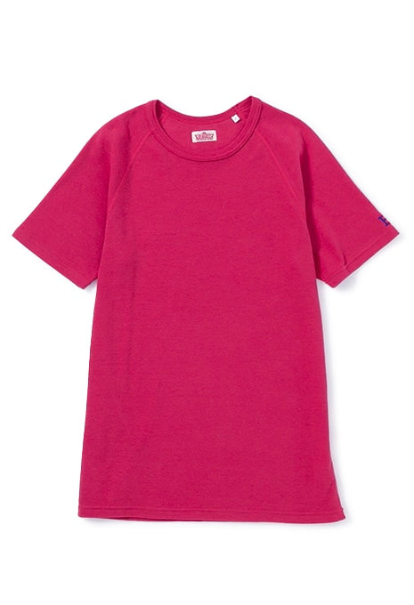 ストレッチフライス ショートスリーブ Tシャツ - SCARLET