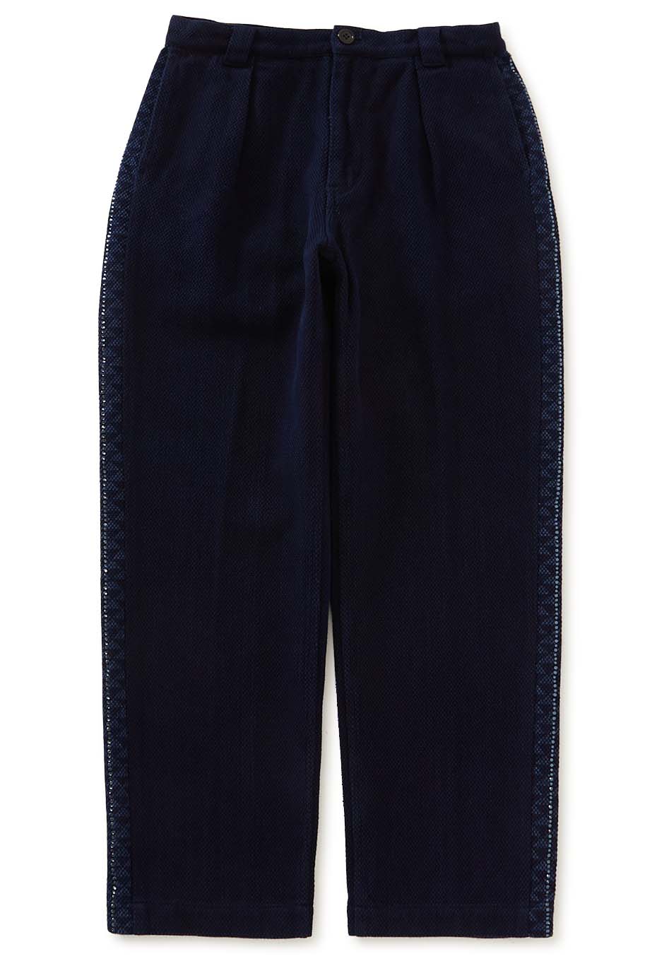SW Woven Pure Indigo Light Sashiko Fireman Pants - INDIGO
