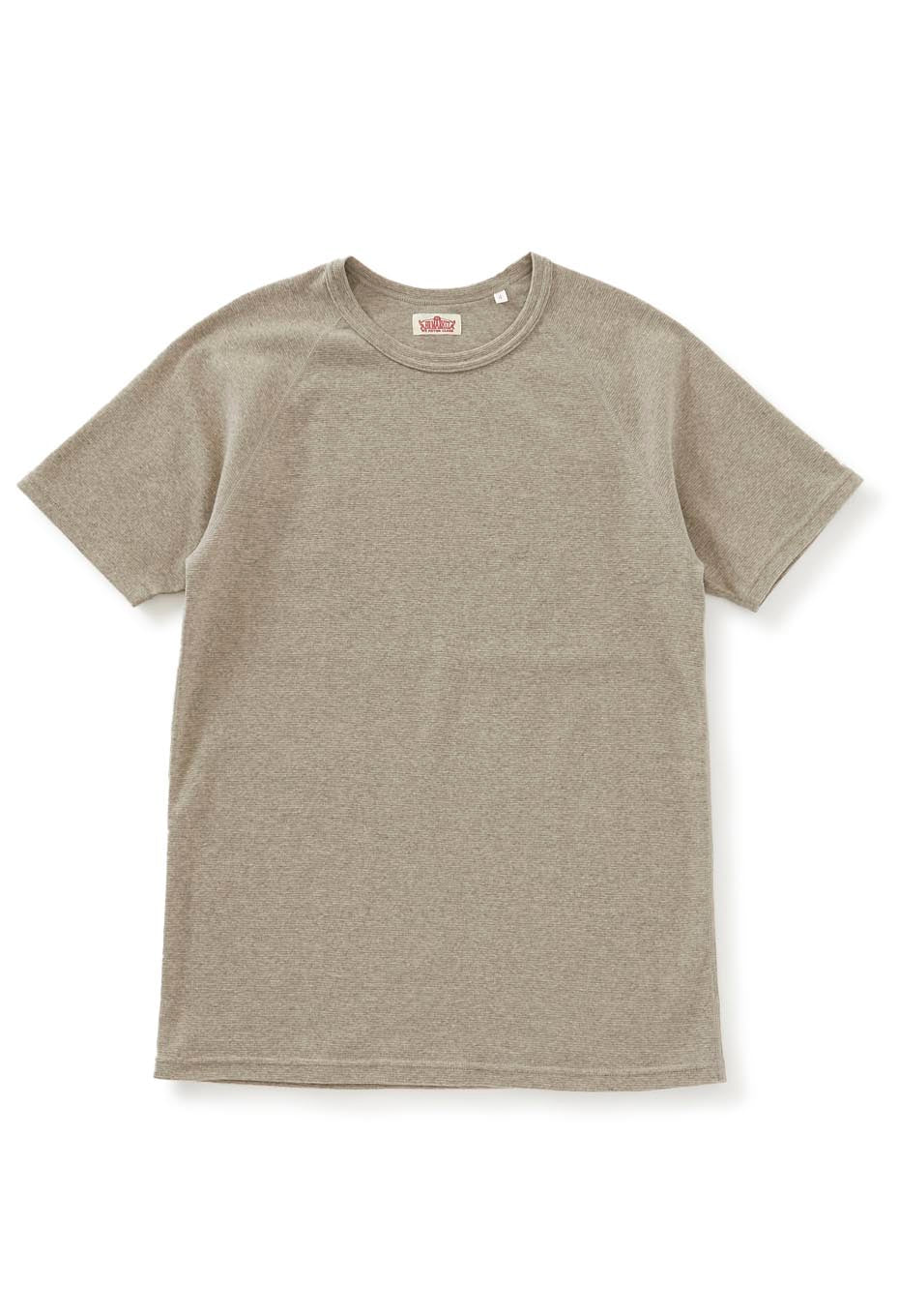 ストレッチフライス ショートスリーブ Tシャツ - OATMEAL
