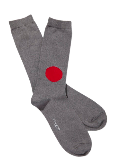 JAPAN FLAG ソックス - GREY