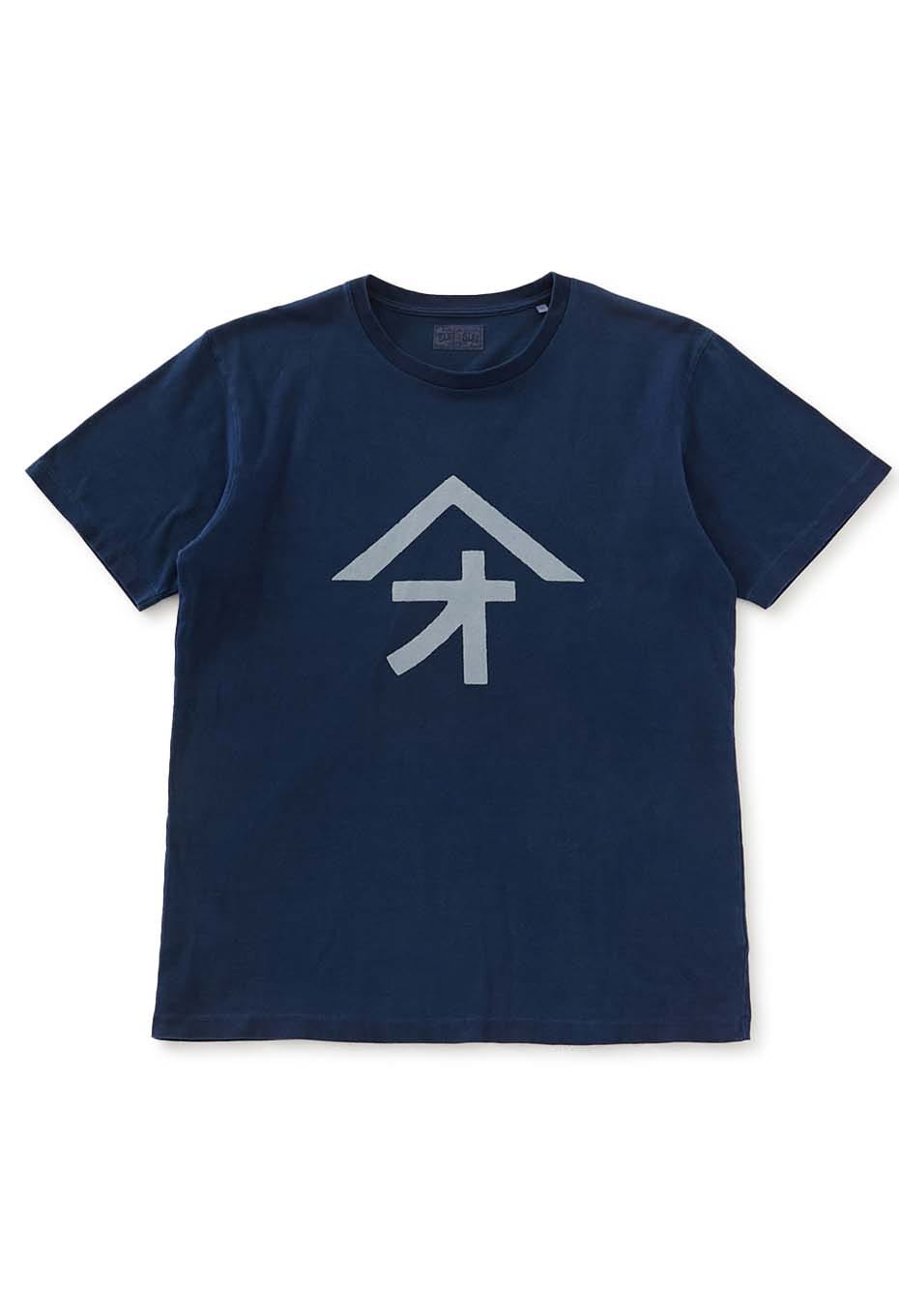 ヤマオバッセン インディゴ ショートスリーブTシャツ - INDIGO