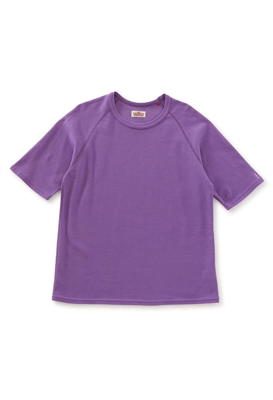ストレッチフライス リラックスフィット SS Tシャツ ウィメンズ - PURPLE