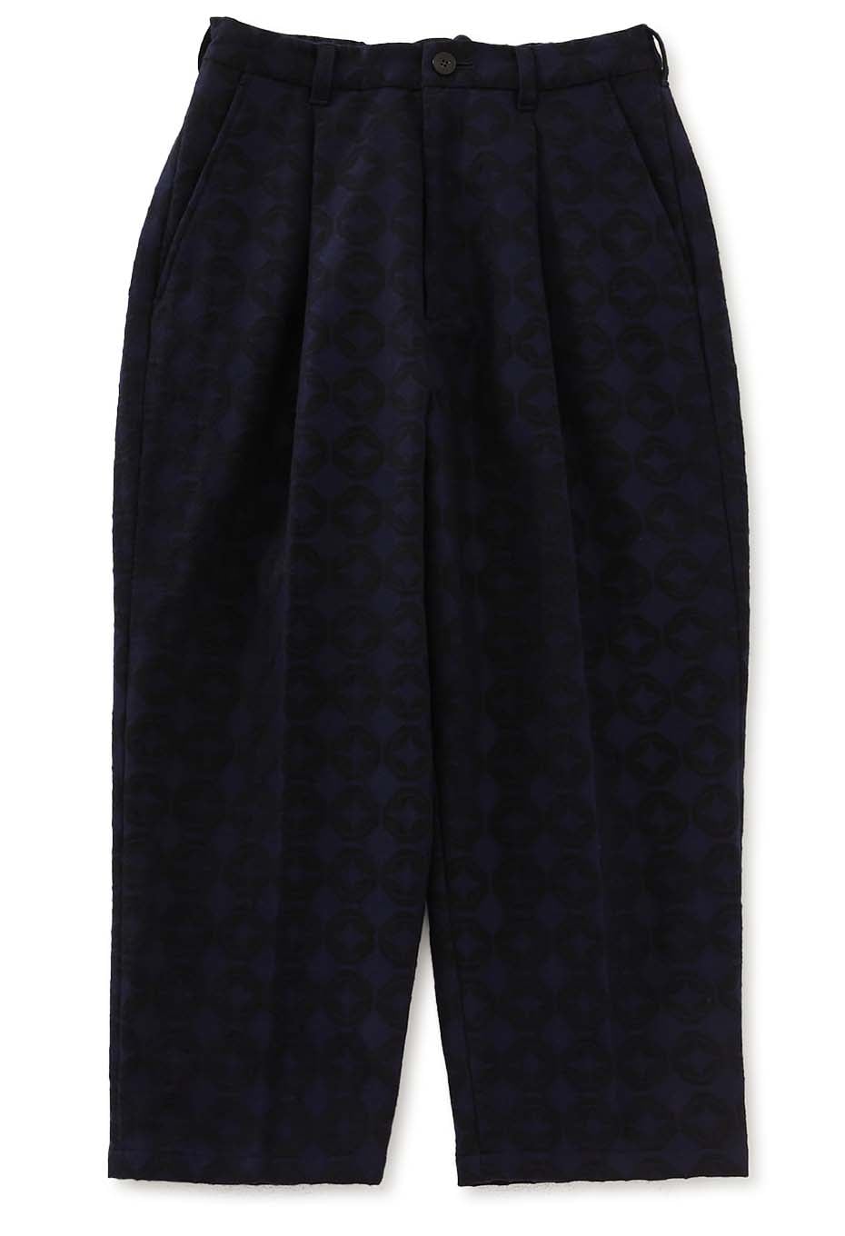 シッポウジャカードタックパンツ ウィメンズ - DARK NAVY