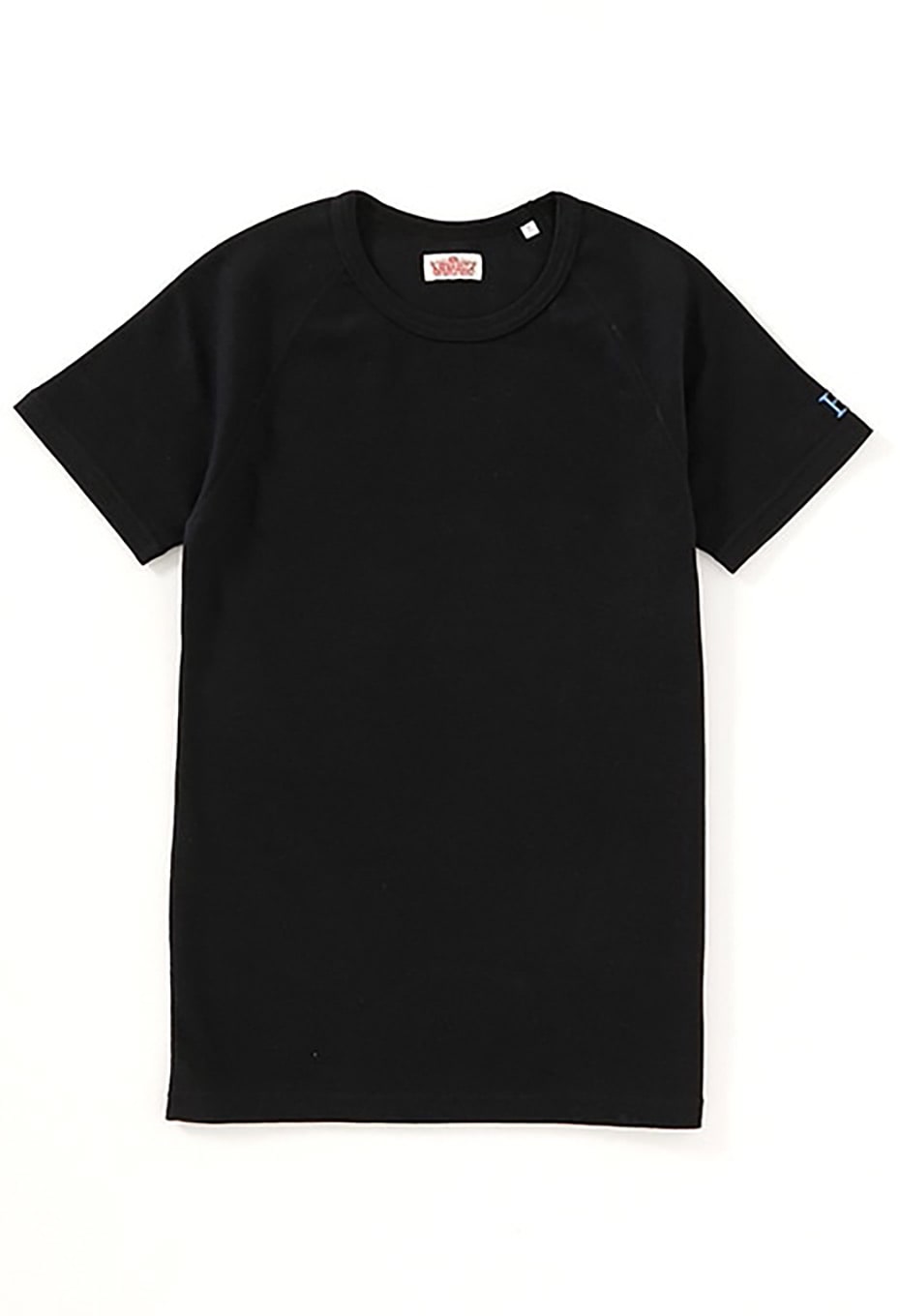 ストレッチフライス ショートスリーブ Tシャツ - BLACK