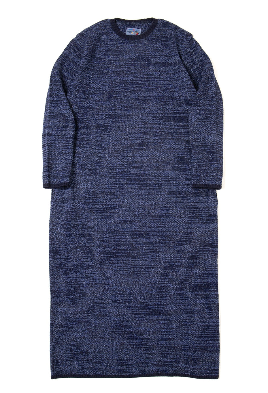 マチアカリ カノコニット ロングワンピース - NAVY