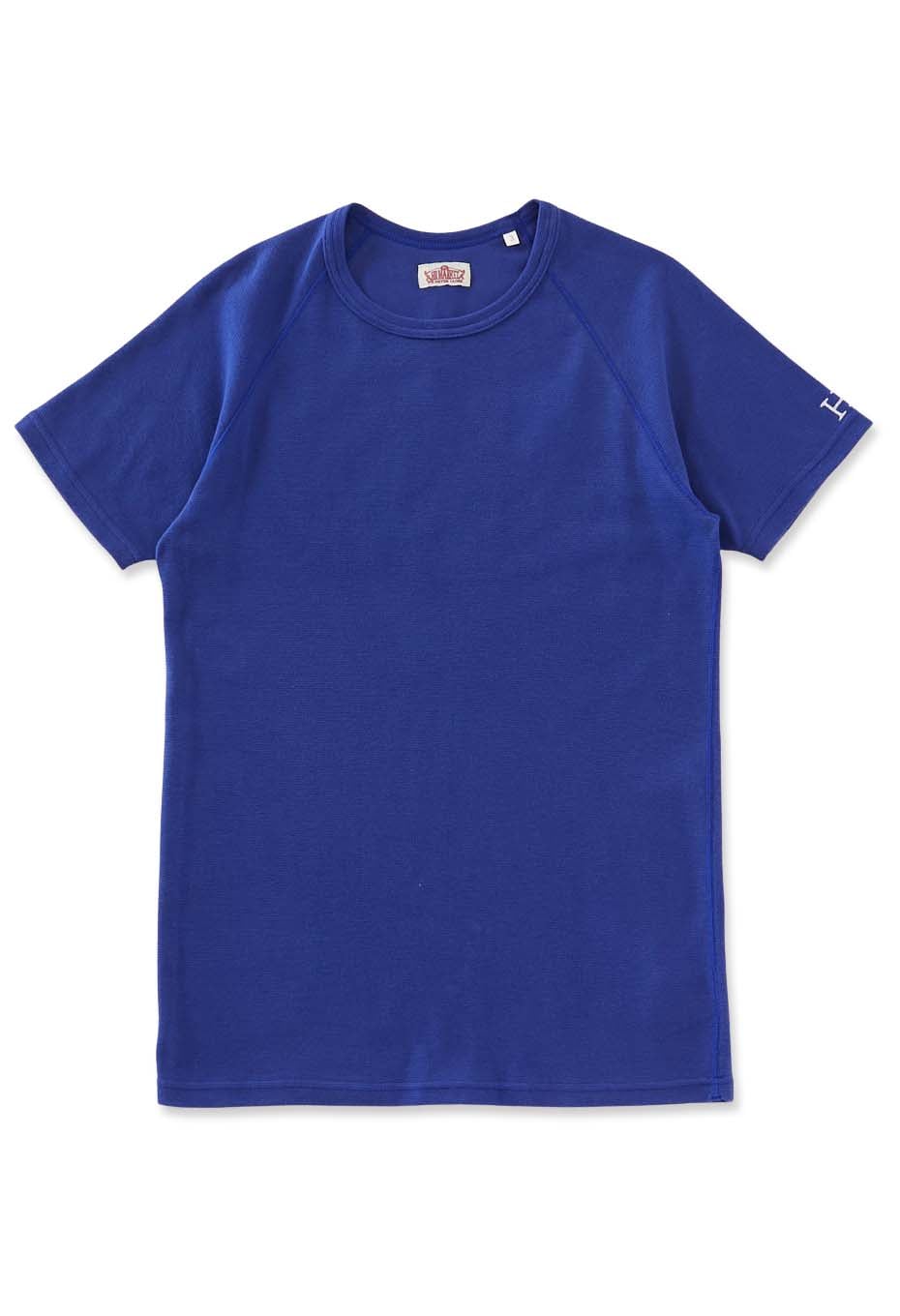 ストレッチフライス ショートスリーブ Tシャツ - INK BLUE