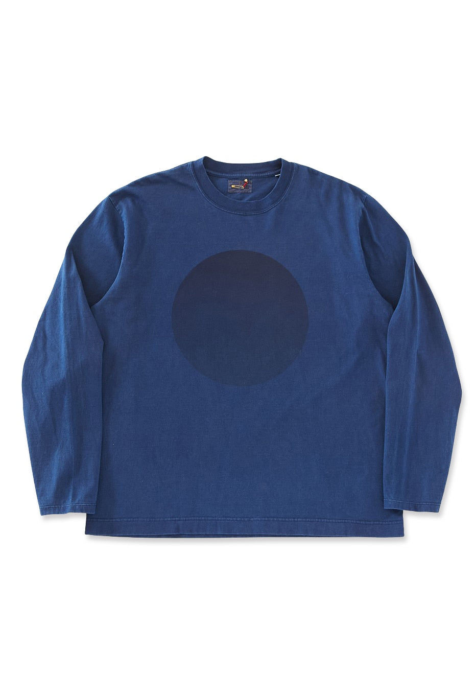 Indigo Oomaru Print Long Sleeve T-shirt - B