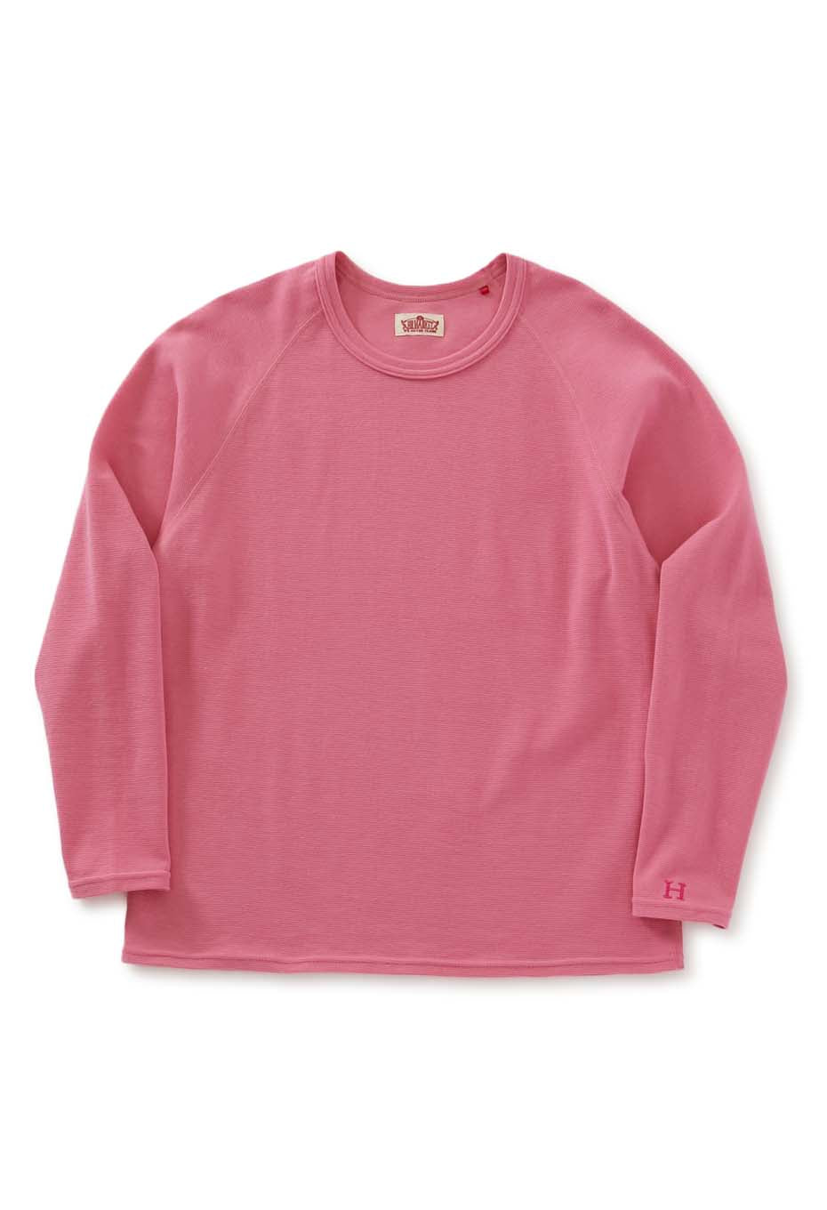 ストレッチフライス リラックスフィット LS Tシャツ ウィメンズ - ROSE