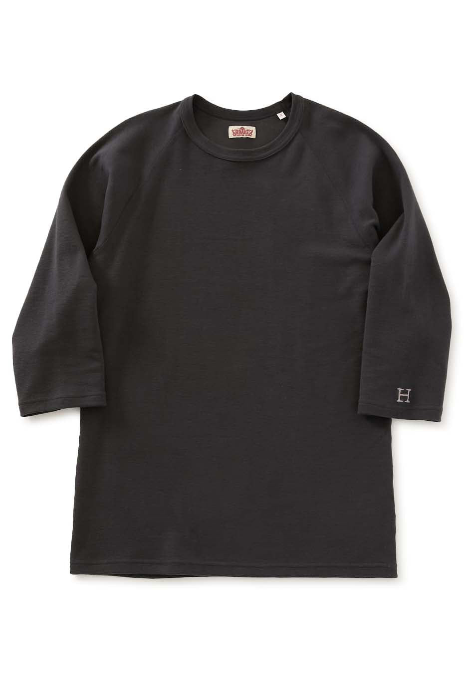 ストレッチフライス ハーフスリーブ Tシャツ - CHARCOAL