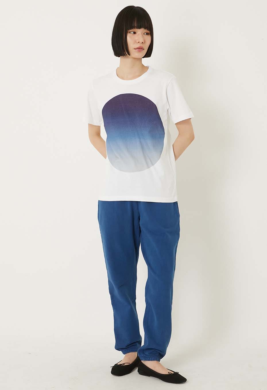 オーガニックウラケ テゾメ スウェットパンツ ユニセックス - BLUE